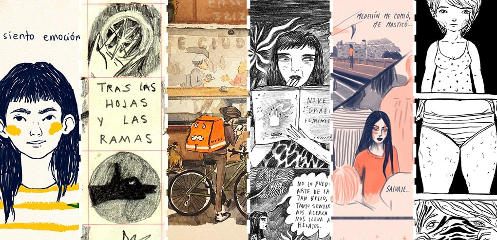 6 autoras de cómic colombianas