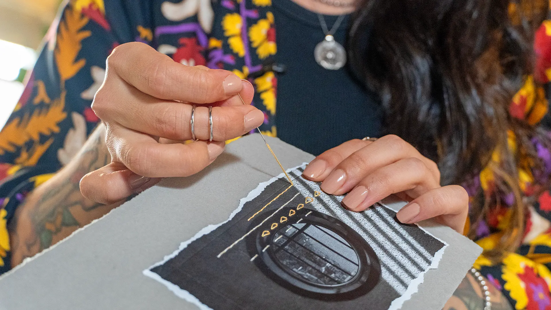 tutorial de bordado Tatiana Castillo