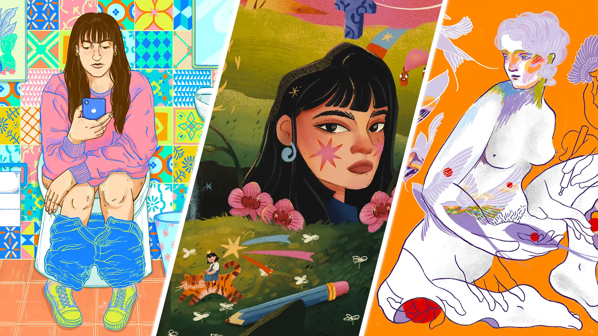 Ilustradoras colombianas