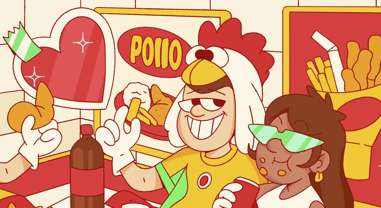 pollo frito Frisby