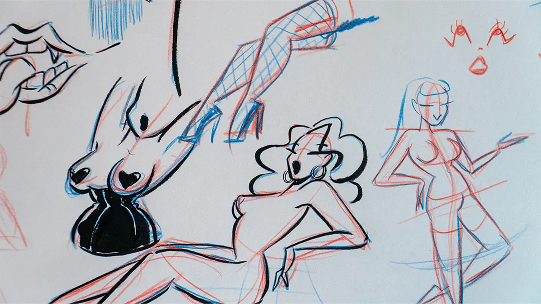 ilustracion erotica Ruttu