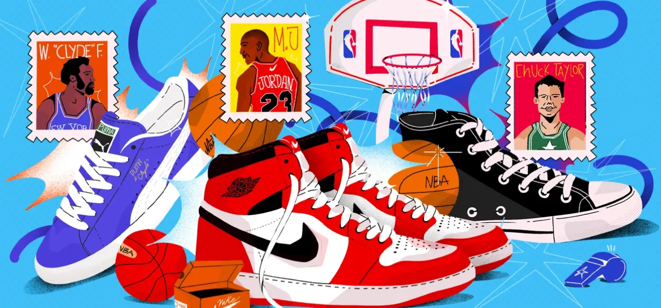 Siete siluetas históricas de sneakers