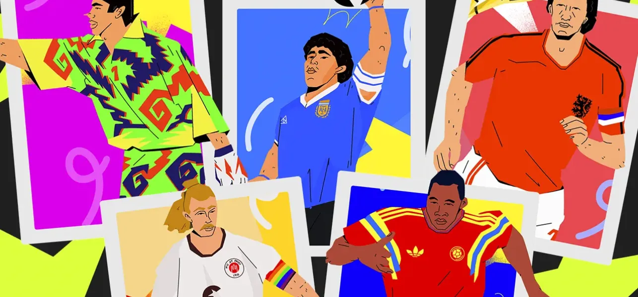 Camisetas icónicas de fútbol