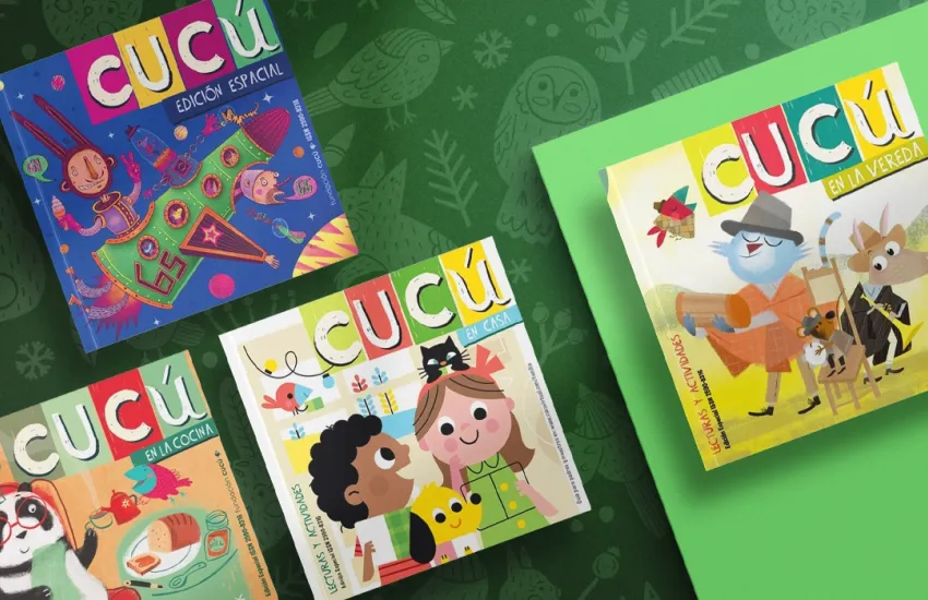Revista Cucú, la revista ilustrada colombiana para niñas y niños