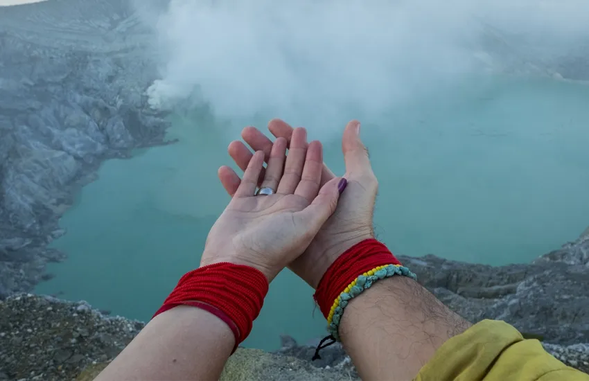 25 días juntos luego de 270 separados: imágenes de un amor a distancia