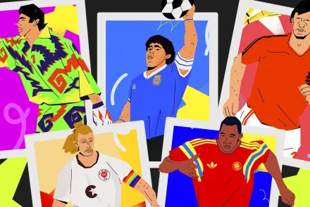 Camisetas icónicas de fútbol